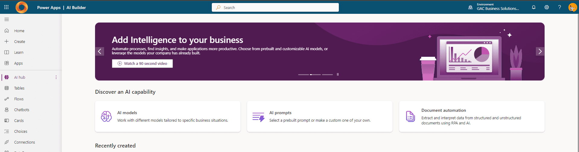 AI Prompts in het Power Platform
