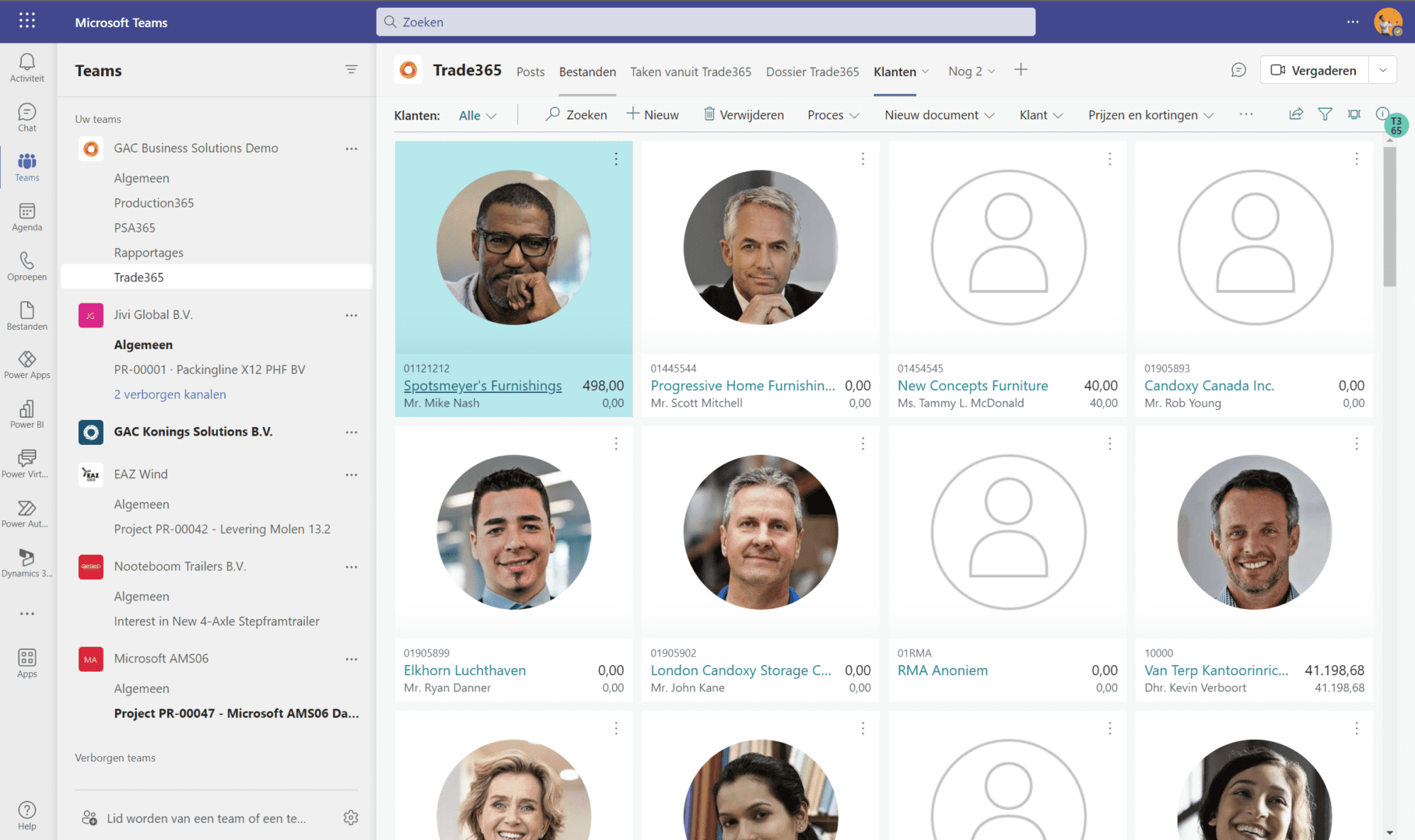 Business Central in Microsoft Teams