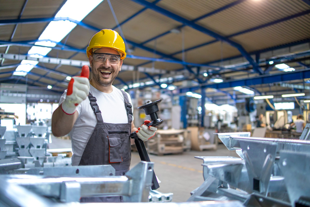 Medewerker op de werkvloer