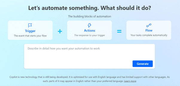 Microsoft Copilot in Power Automate