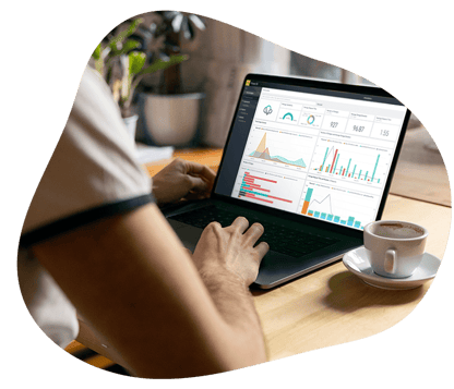 Power BI dashboard visualisatie