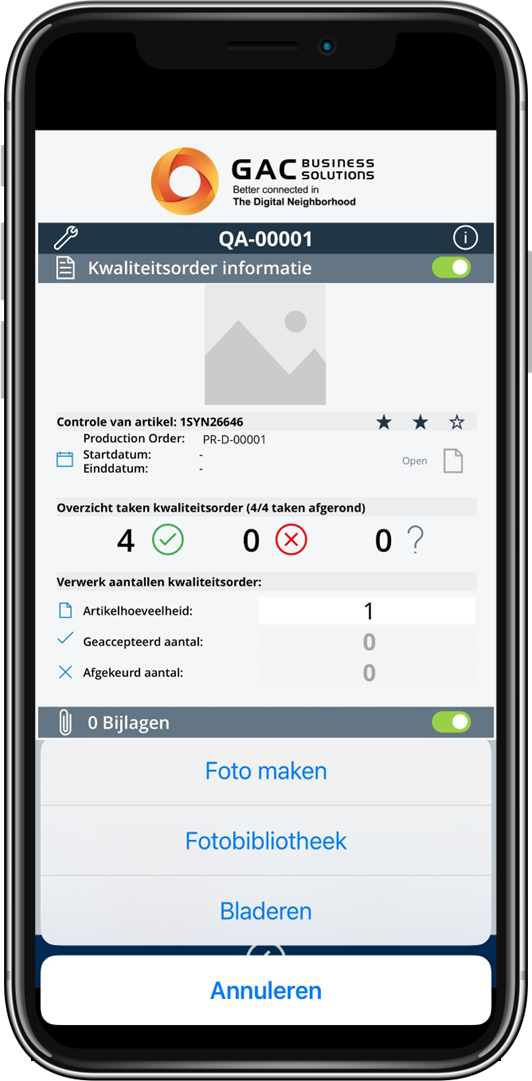 Visuele kwaliteitscontrole met AI
